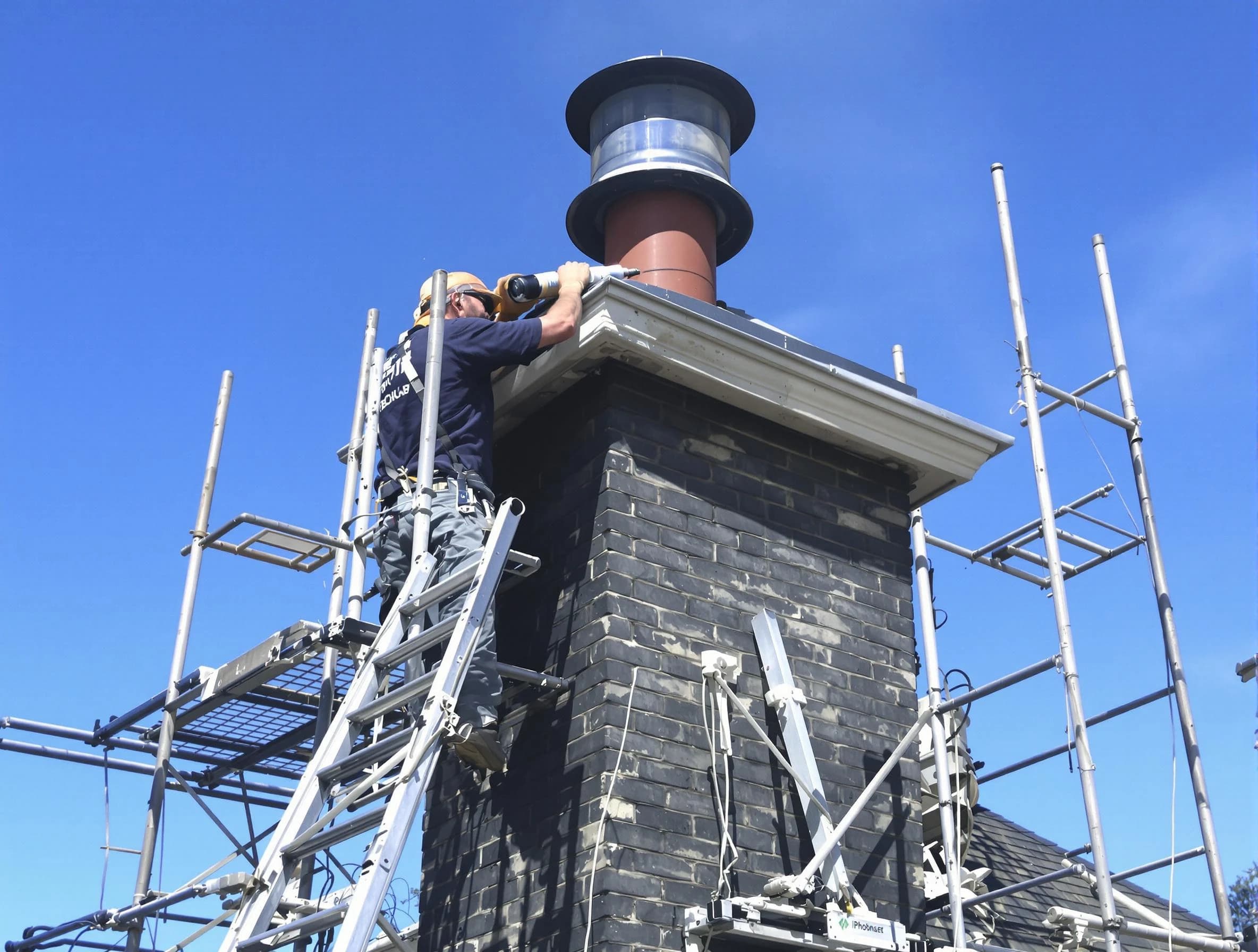 Sturdy chimney crown finished by Ashland City Chimney Sweep in Ashland City, TN