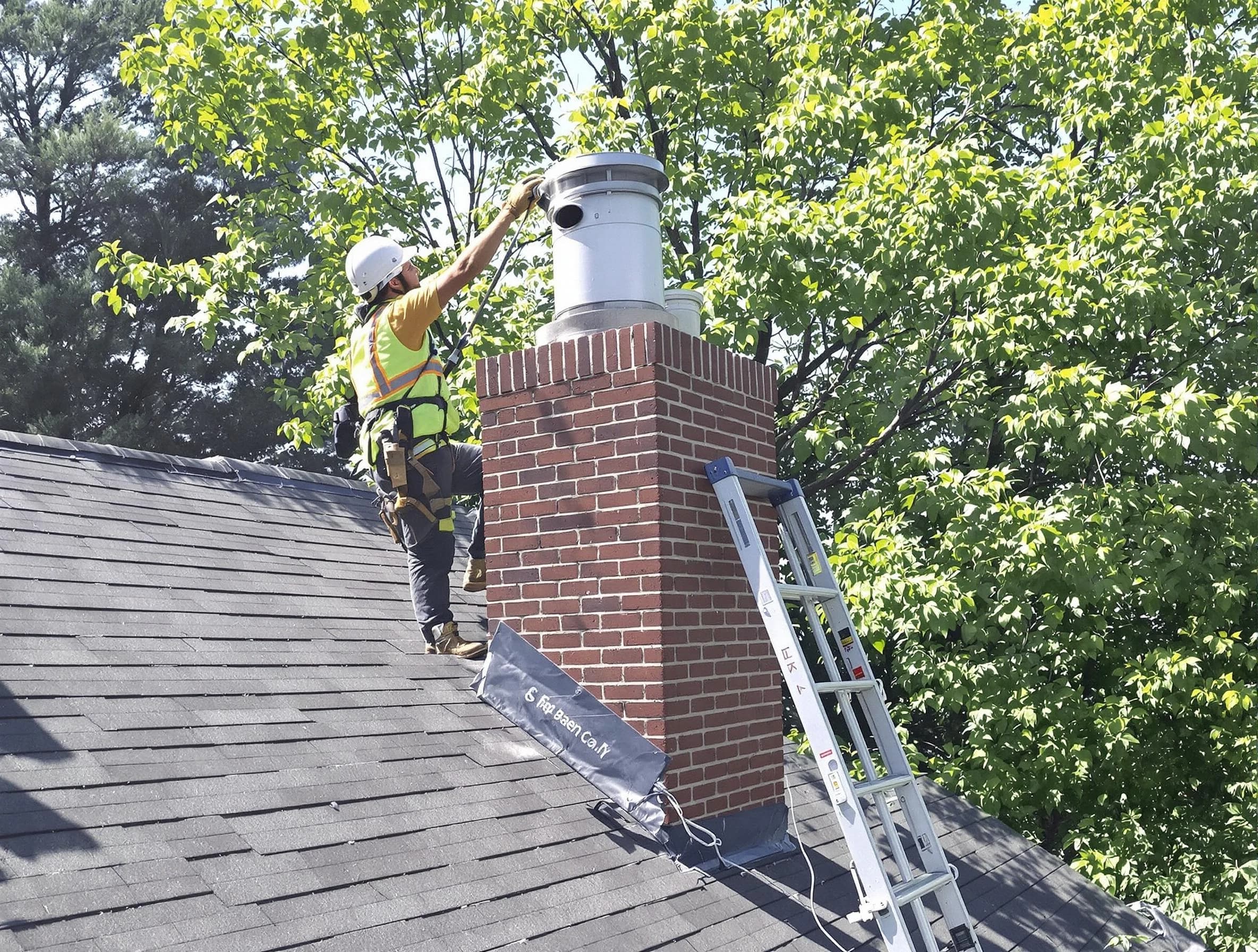 Chimney liner inspection by Ashland City Chimney Sweep in Ashland City, TN
