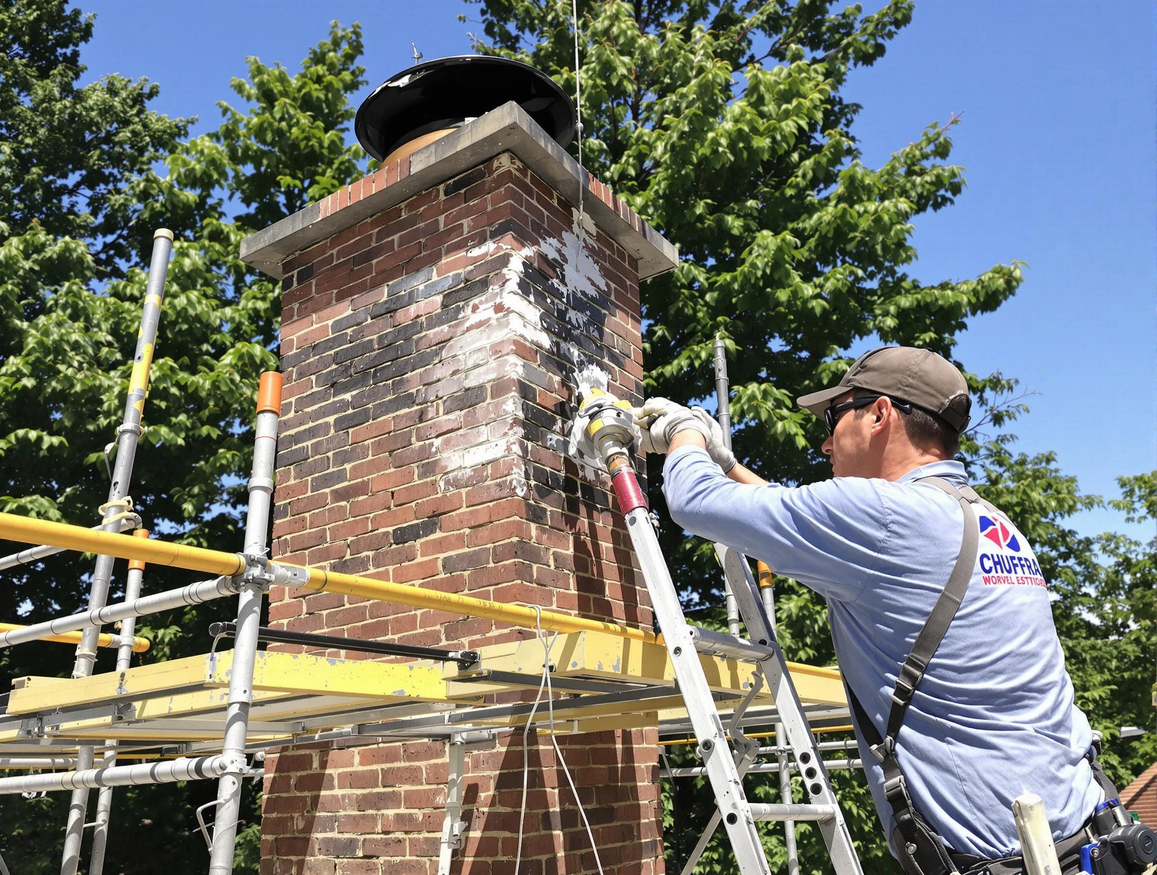 Structural chimney repair by Ashland City Chimney Sweep in Ashland City, TN